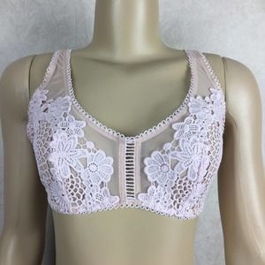 Victoria’s Secret Pink and Nude Bra Medium